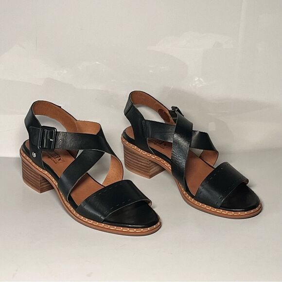 PIKOLINOS Blanes Leather Heeled Sandals - Picture 2 of 8